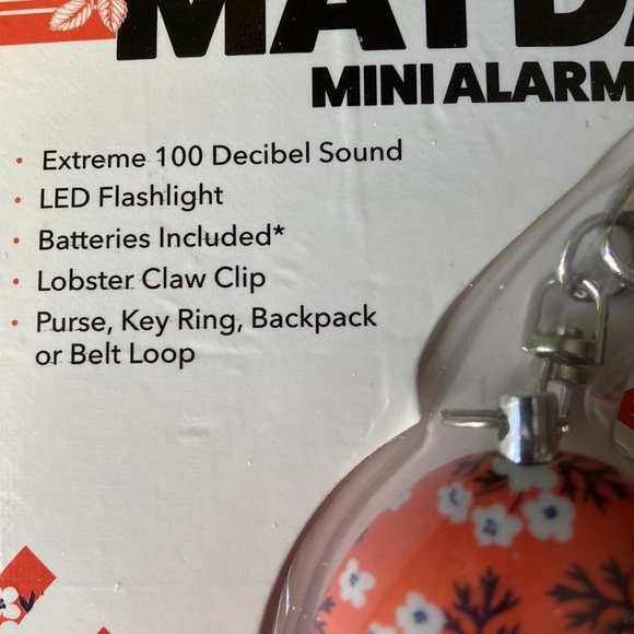 Mayday Mini Alarm Flashlight Keychain - Picture 6 of 8